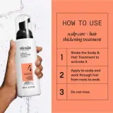 Несмываемый уход для кожи головы Nioxin Scalp & Hair Treatment 4 для уплотнения, для окрашенных поредевших волос, 100 мл — фото 3