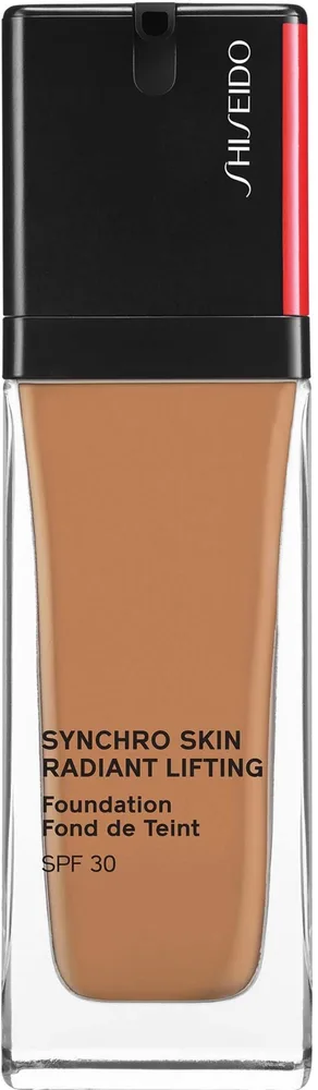 Тональная основа Shiseido Synchro Skin Radiant Lifting Foundation жидкая, с сиянием, оттенок 410