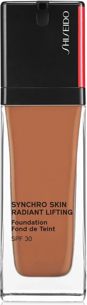 Тональная основа Shiseido Synchro Skin Radiant Lifting Foundation жидкая, с сиянием, оттенок 450