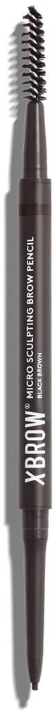 Карандаш для бровей Xlash Micro-Sculpting Brow Pencil, с ультратонким стержнем, оттенок Black Brown, 0,1 г