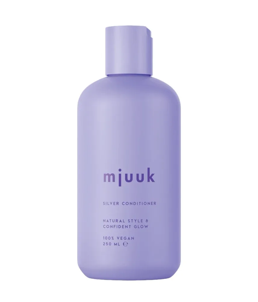 Кондиционер для волос Mjuuk Silver против желтизны, для светлых и седых волос, 250 мл