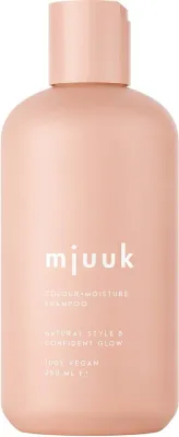 Шампунь Mjuuk Colour + Moisture увлажняющий, для защиты цвета, для сухих и окрашенных волос, 250 мл