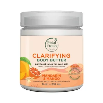 Баттер для тела Petal Fresh Pure Mandarin & Mango, с витамином C, питательный, 237 мл
