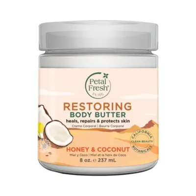 Баттер для тела Petal Fresh Pure Honey & Coconut, увлажняющий, восстанавливающий, 237 мл