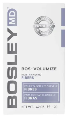 Загущающие волокна для волос Bosley Hair Thickening Fibers, кератиновые, оттенок Medium Brown, 12 мл