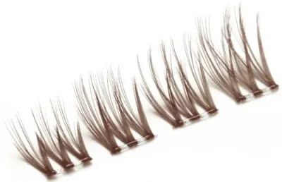 Пучки ресниц Blik Self-Stick Lash Clusters самоклеящиеся, коричневые, оттенок 0.1