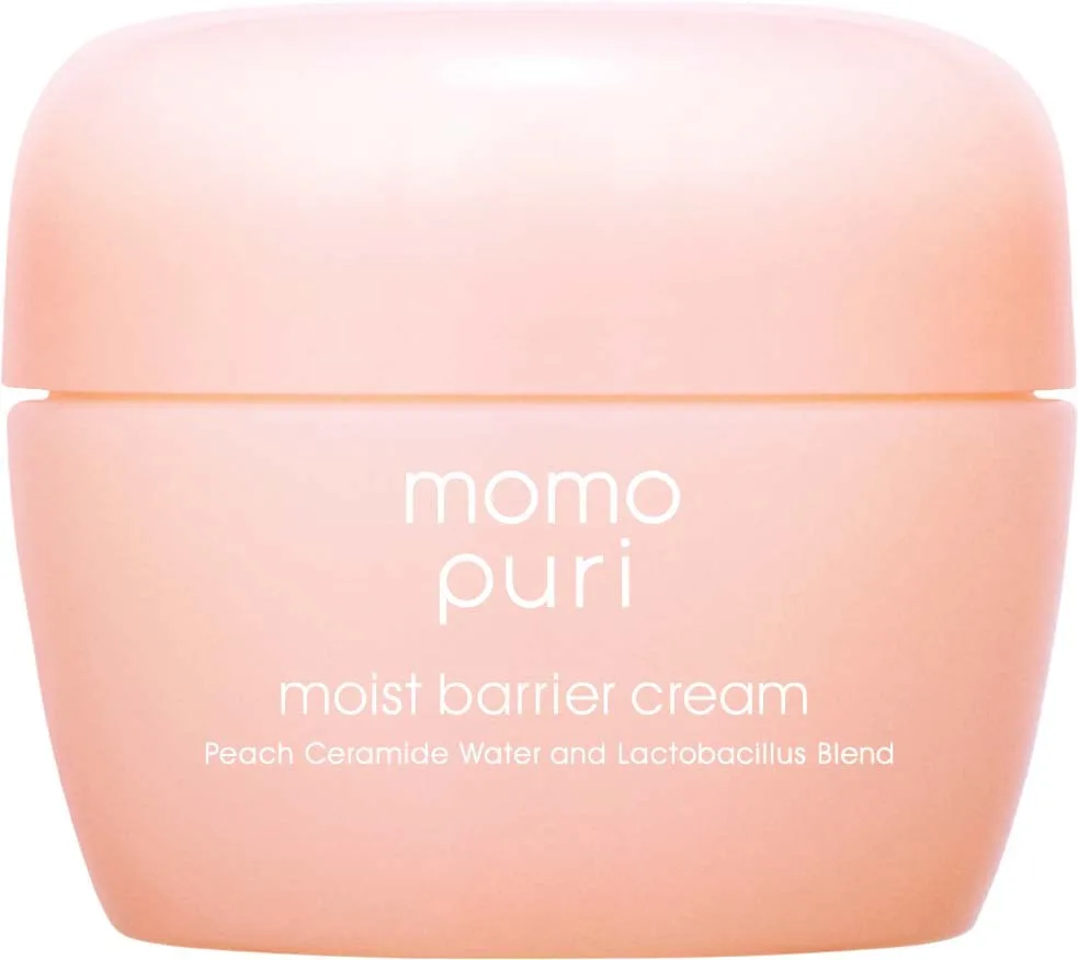 Крем для лица Momopuri Moist Barrier Cream увлажняющий, с керамидами, для чувствительной кожи, 80 г