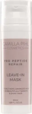 Несмываемая маска Camilla Pihl Cosmetics Pro Peptide Repair Leave-in разглаживающая, для повреждённых волос, 50 мл