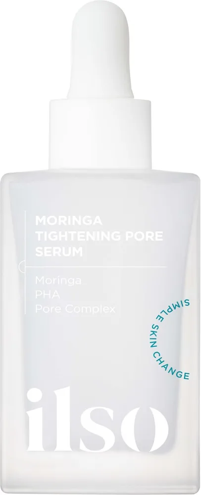 Сыворотка для лица ilso Moringa Tightening Pore Serum, с экстрактом моринги, сужающая поры, 30 мл