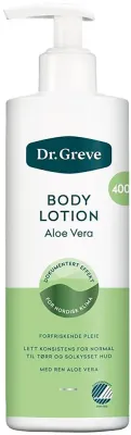 Лосьон для тела Dr. Greve Aloe Vera, лёгкий, освежающий, для сухой и загорелой кожи, 400 мл