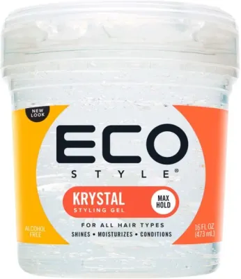 Гель для волос Eco Style Krystal Styling Gel, без спирта, 473 мл