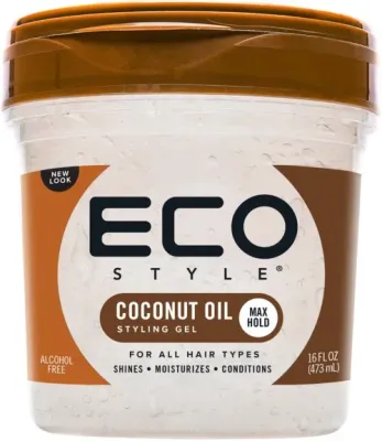 Гель для волос Eco Style Coconut Oil Styling Gel, с кокосовым маслом, 473 мл