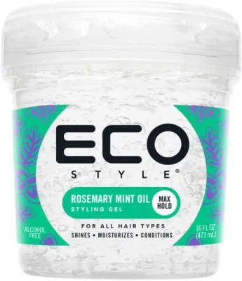 Гель для волос Eco Style Rosemary Mint Oil Styling Gel, с маслами розмарина и мяты, 473 мл