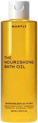 Масло для ванны Mantle The Nourishing Bath Oil, питательное, с облепихой, 200 мл