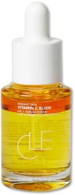Масло-сыворотка для лица CLE Vitamin C Elixir, питательная, с витамином C, 15 мл