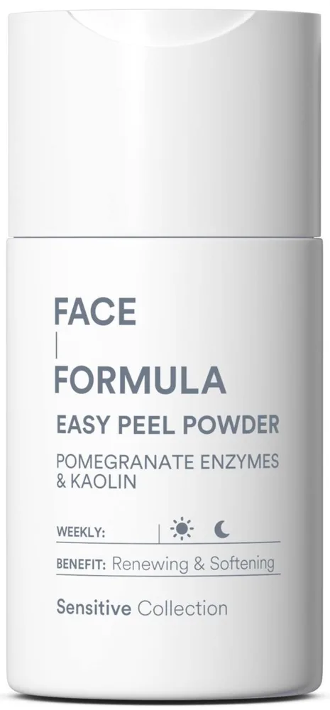 Энзимная пудра для умывания Face Formula Easy Peel Powder, для чувствительной кожи, 60 г