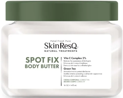 Баттер для тела Petal Fresh Skin ResQ Spot Fix, с комплексом витамина C, выравнивает тон, 473 мл