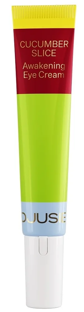 Крем для кожи вокруг глаз Djusie Cucumber Slice Awakening Eye Cream, освежающий, осветляющий, 15 мл