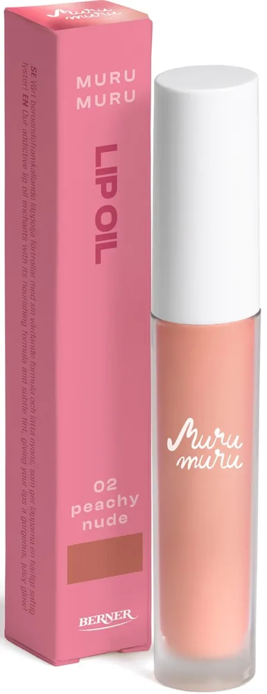 Масло для губ Murumuru Lip Oil, оттенок 02 Peachy Nude