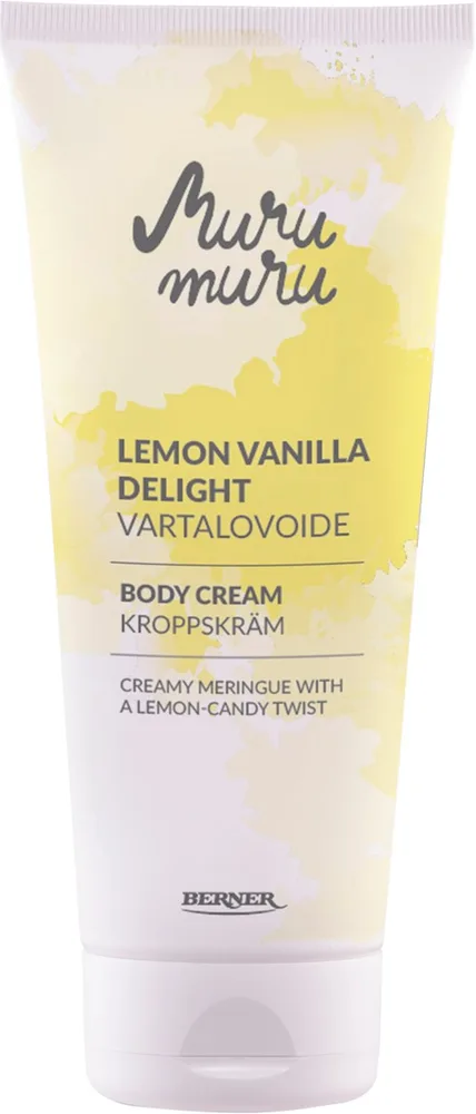 Лосьон для тела Murumuru Lemon Vanilla Delight, увлажняющий, быстро впитывается, 200 мл
