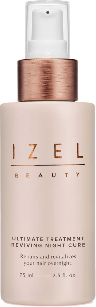 Несмываемый ночной уход для волос Izel Beauty Reviving Night Cure восстанавливающий, 75 мл