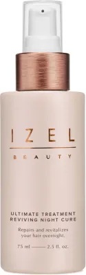 Несмываемый ночной уход для волос Izel Beauty Reviving Night Cure восстанавливающий, 75 мл