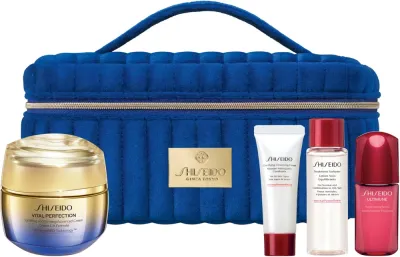 Набор для ухода за лицом Shiseido Vital Perfection Advanced Face Cream Set, для упругости и сияния, 105 мл