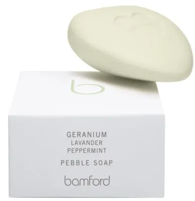 Мыло Bamford Geranium Pebble Soap, герань, мята и лаванда