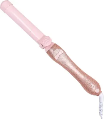 Плойка Beachwaver B1.25 Pink Glitter с автоматическим вращением, 1,25 дюйма