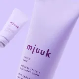 Оттеночная маска Mjuuk Silver против желтизны, для светлых и седых волос, 200 мл — фото 2