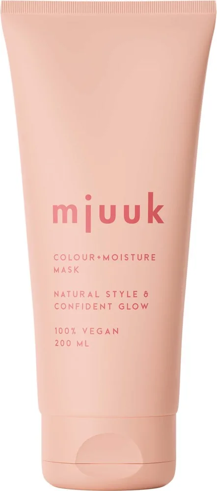 Маска для волос Mjuuk Colour + Moisture для защиты цвета, для сухих и окрашенных волос, 200 мл