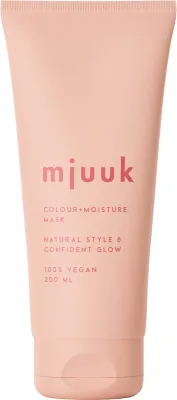 Маска для волос Mjuuk Colour + Moisture для защиты цвета, для сухих и окрашенных волос, 200 мл