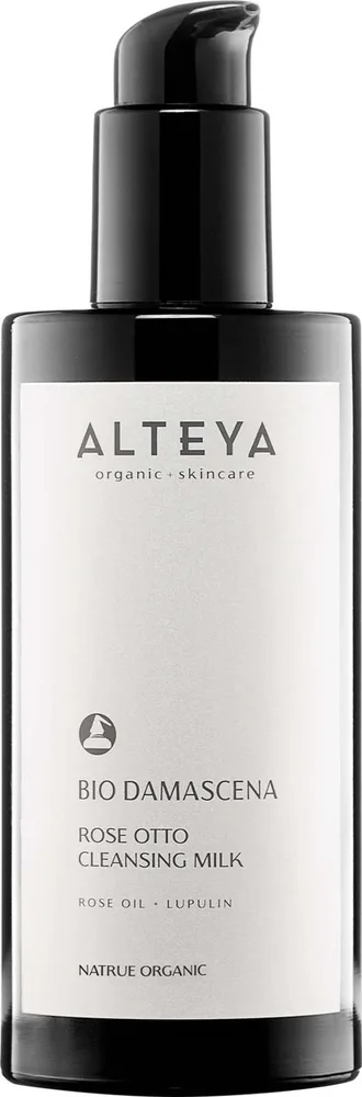 Молочко для снятия макияжа Alteya Organics Bio Damascena Rose Otto Cleansing Milk с розой, 200 мл
