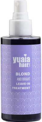 Несмываемый спрей для волос Yuaia Haircare Blonde and Bright Leave-In для светлых и седых волос, 150 мл
