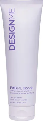 Оттеночный шампунь Design.Me Fab.Me Blonde Fortifying Purple против желтизны, для светлых волос, 250 мл
