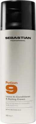 Несмываемый кондиционер Sebastian Professional Potion 9 Leave-In Conditioner & Styling Cream для ухода и укладки, 145 мл