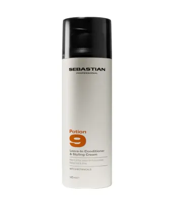 Несмываемый кондиционер Sebastian Professional Potion 9 Leave-In Conditioner & Styling Cream увлажняющий, для укладки, 145 мл