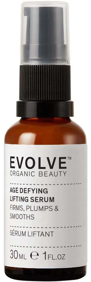Сыворотка для лица Evolve Organic Beauty Age Defying Lifting Serum, подтягивающая, разглаживающая, 30 мл