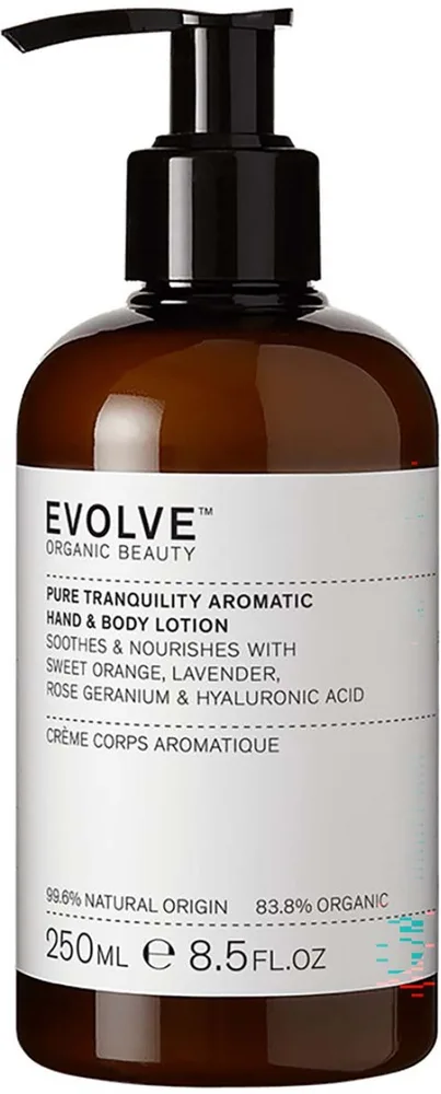 Лосьон для рук и тела Evolve Organic Beauty Pure Tranquility, увлажняющий, 250 мл