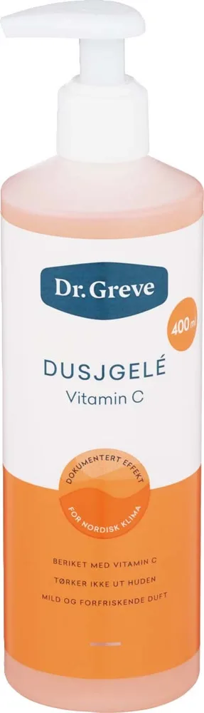 Гель для душа Dr. Greve Vitamin C, освежающий, 400 мл