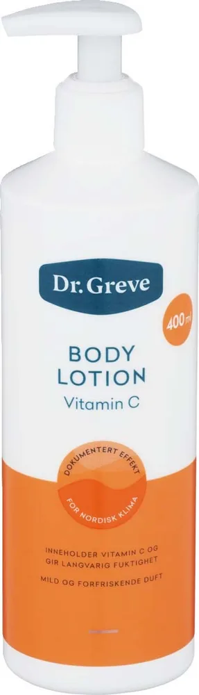 Лосьон для тела Dr. Greve Vitamin C, лёгкий, увлажняющий, 400 мл