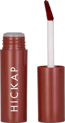 Тинт для губ Hickap Glass Kiss Lip Tint увлажняющий, зеркальный блеск, оттенок Desert Rose, 5 мл