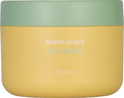 Баттер для тела Hickap Miami Peach, увлажняющий, с маслом ши, 200 мл
