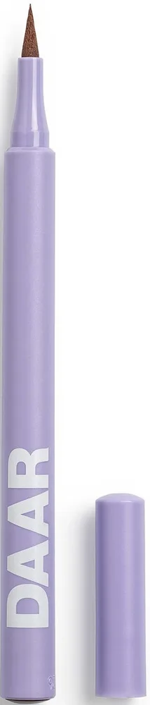 Подводка для глаз DAAR Smudgeproof Eyeliner не размазывается, оттенок Brown, 1,1 мл