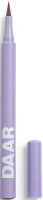 Подводка для глаз DAAR Smudgeproof Eyeliner не размазывается, оттенок Brown, 1,1 мл