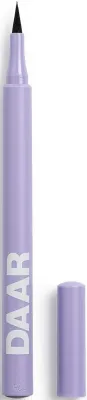 Подводка для глаз DAAR Smudgeproof Eyeliner не размазывается, оттенок Black, 1,1 мл