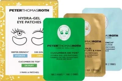 Гидрогелевые патчи для кожи вокруг глаз Peter Thomas Roth Clinically Stronger Hydra-Gel Eye Patches увлажняющие, 3 пары