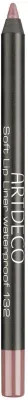 Карандаш для губ Artdeco Soft Lip Liner Waterproof, водостойкий, оттенок 132 Pure Truffle
