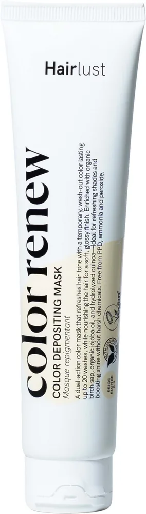 Тонирующая маска для волос Hairlust Color Renew, оттенок 8.3 Beige Blonde