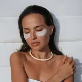 Патчи для кожи вокруг глаз Bisou Le Eye Patch de Nuit гелевые, против отёчности, 5 пар — фото 2